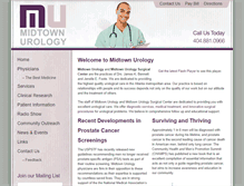 Tablet Screenshot of midtown-urology.com